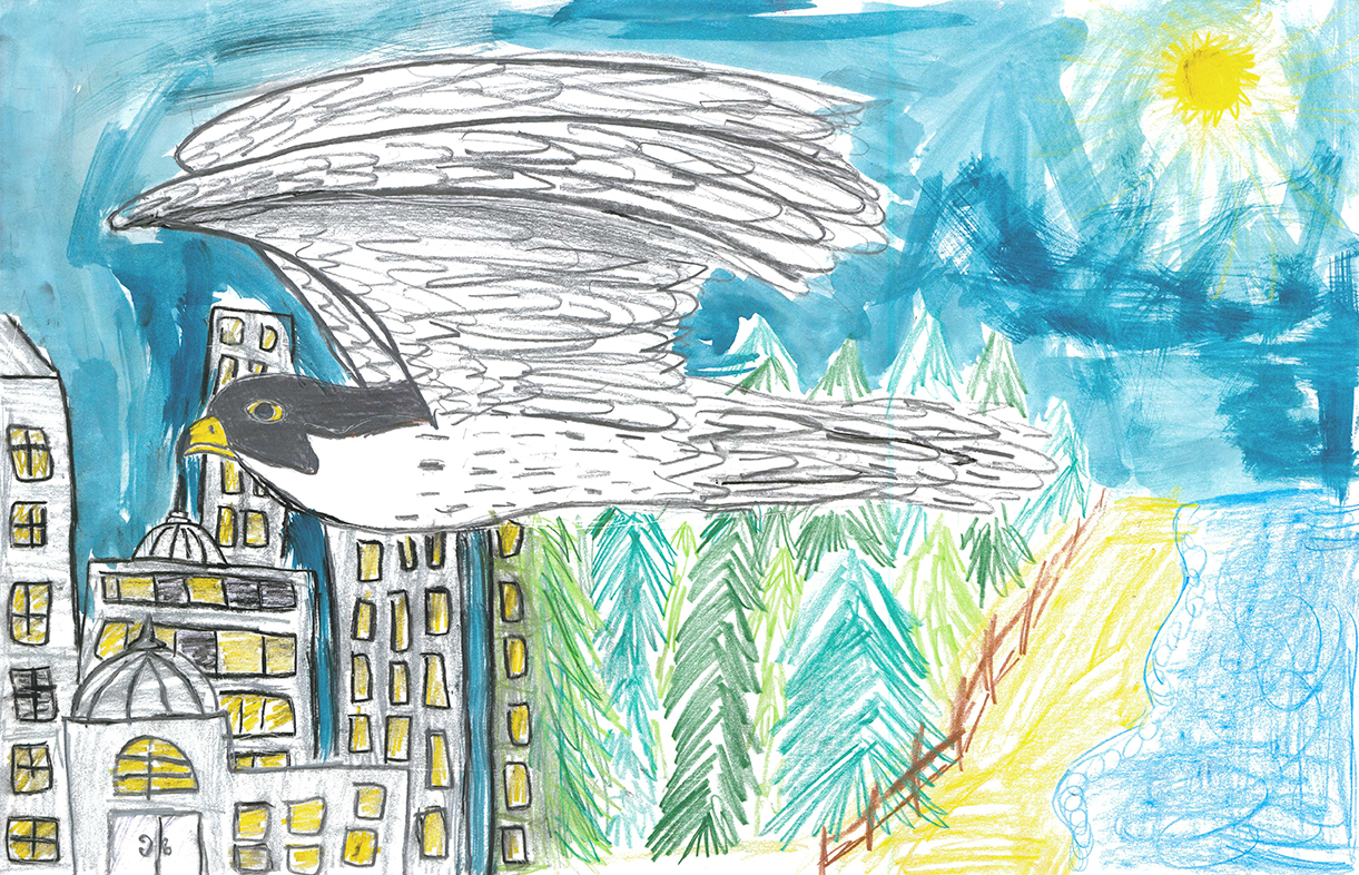 Species on the Edge - Prize-winning Art by 5th Graders - D&R Greenway’s Olivia Rainbow Gallery September 2 - October 14