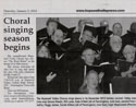 Hopewell Valley News article