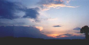 Sunset at the Pole Farm