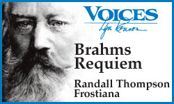 Voices - Brahms Requiem