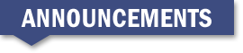 Announcements