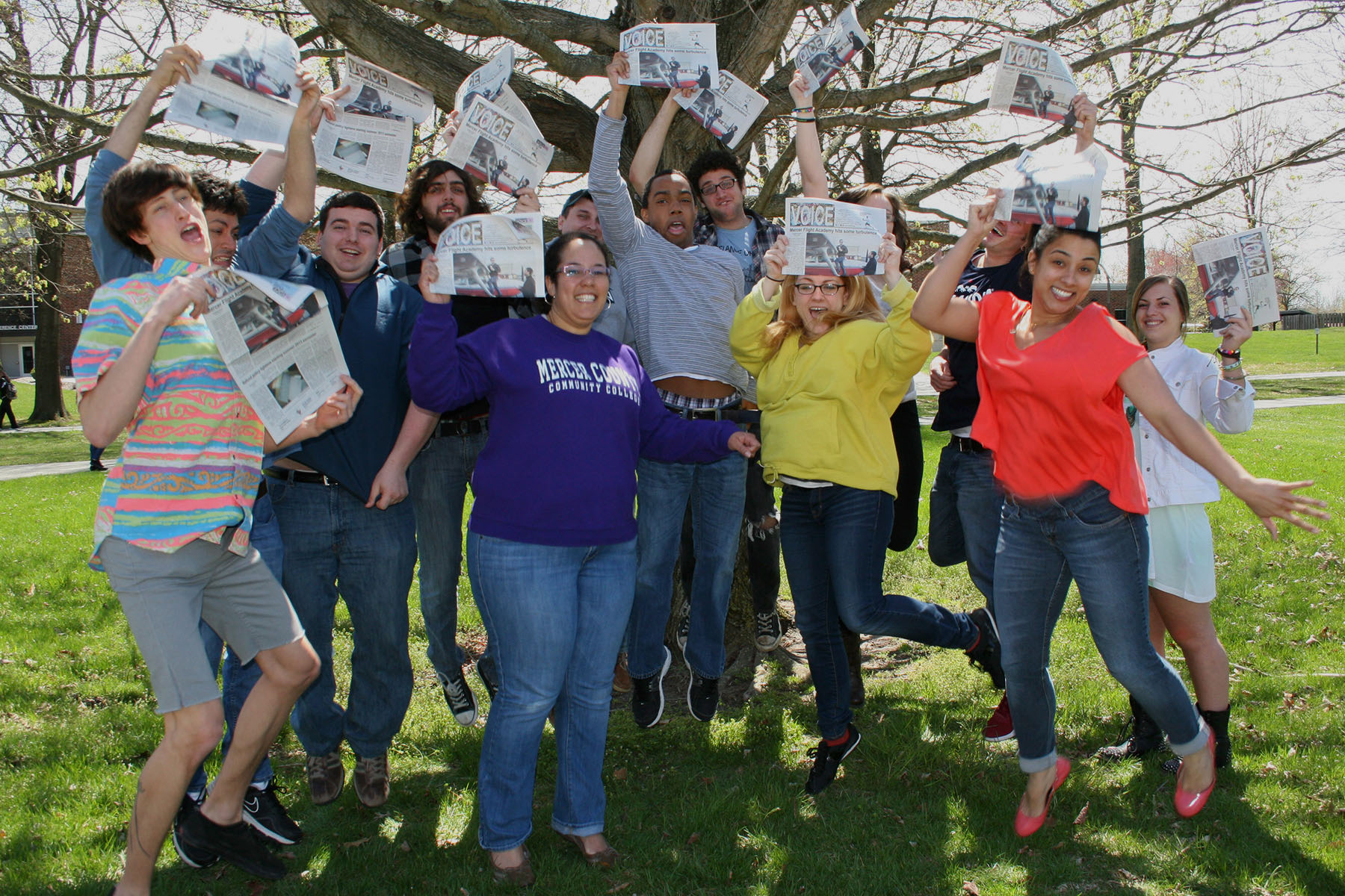 Mercer County Community College’s VOICE Newspaper Wins 18 Journalism Awards