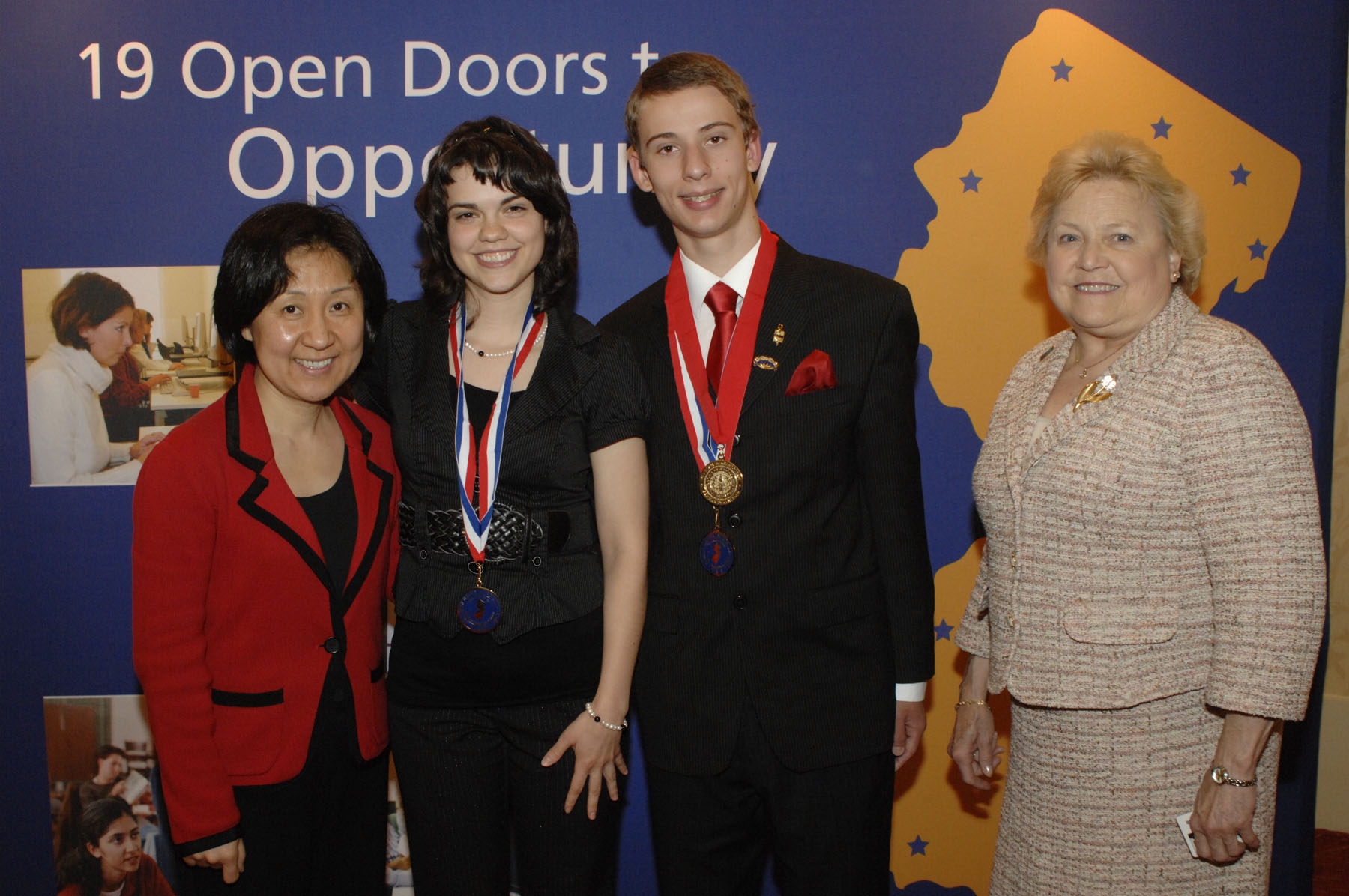 MCCC Students Honored at Statewide Honor Society Event