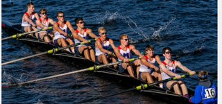Mercer Rowing Club Moves to the Head of the Pack at the Head of the Charles