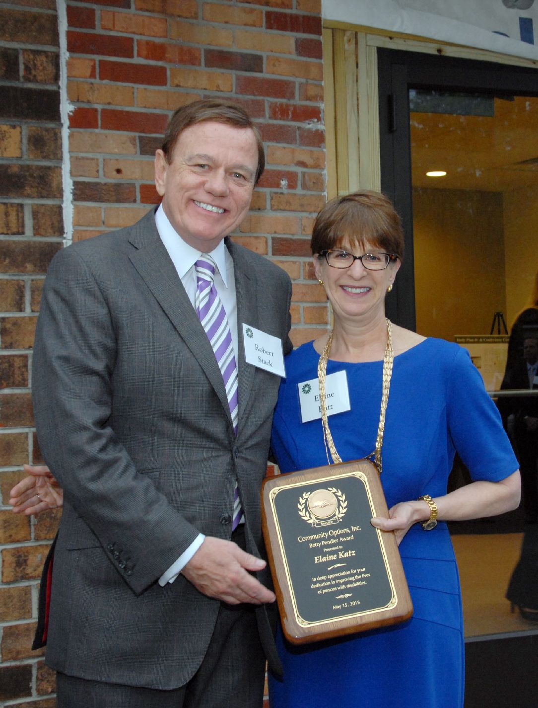 Community Options Honors Kessler Foundation's Elaine Katz with Betty Pendler Award