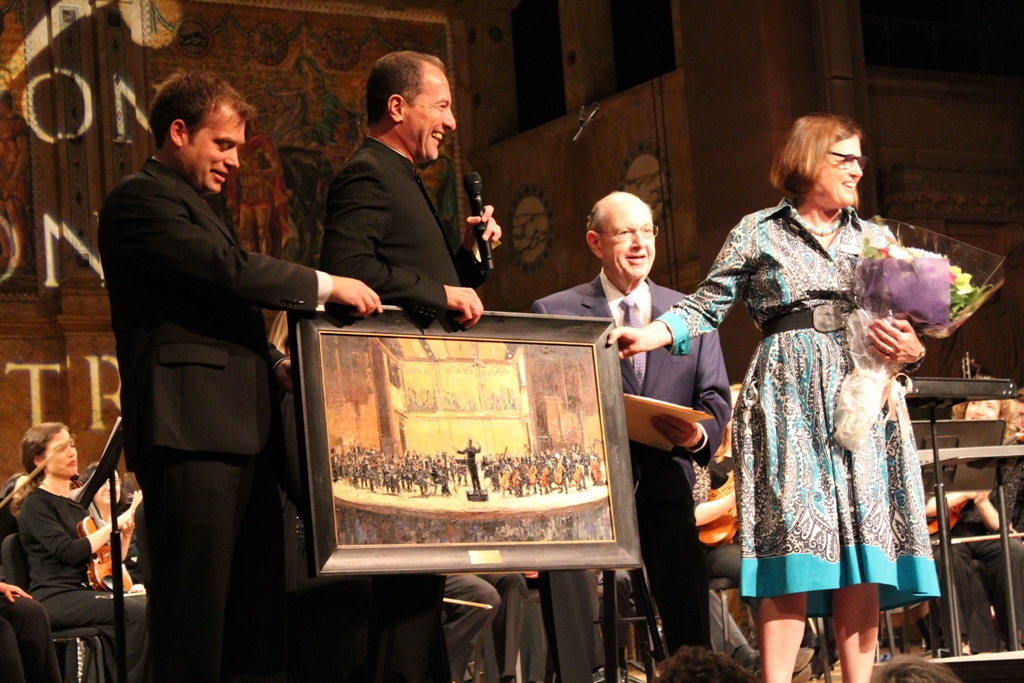 The Princeton Symphony Orchestra Honors Executive Director Melanie Clarke at Viva Verdi! Concert