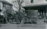 Williamson & Griggs delivery wagon in front of Lenmor's Grocery