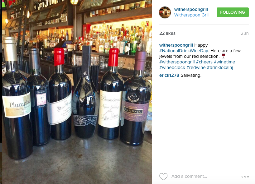 Witherspoon Grill on Instagram